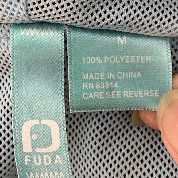 FUDA Oversized Windbreaker Breathable Striped Hoodie - Picture 7 of 14